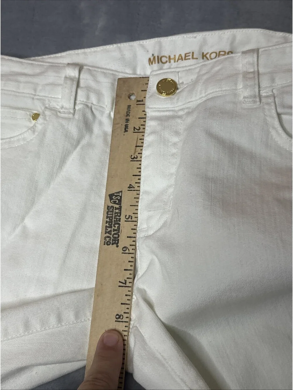 Michael Kors white jeans